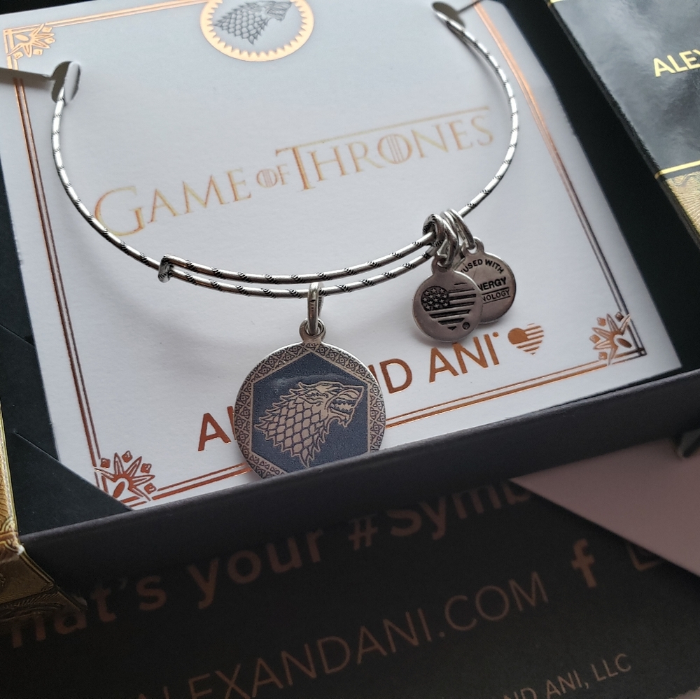 Alex & Ani Game of Thrones Winter is Coming Bangle
